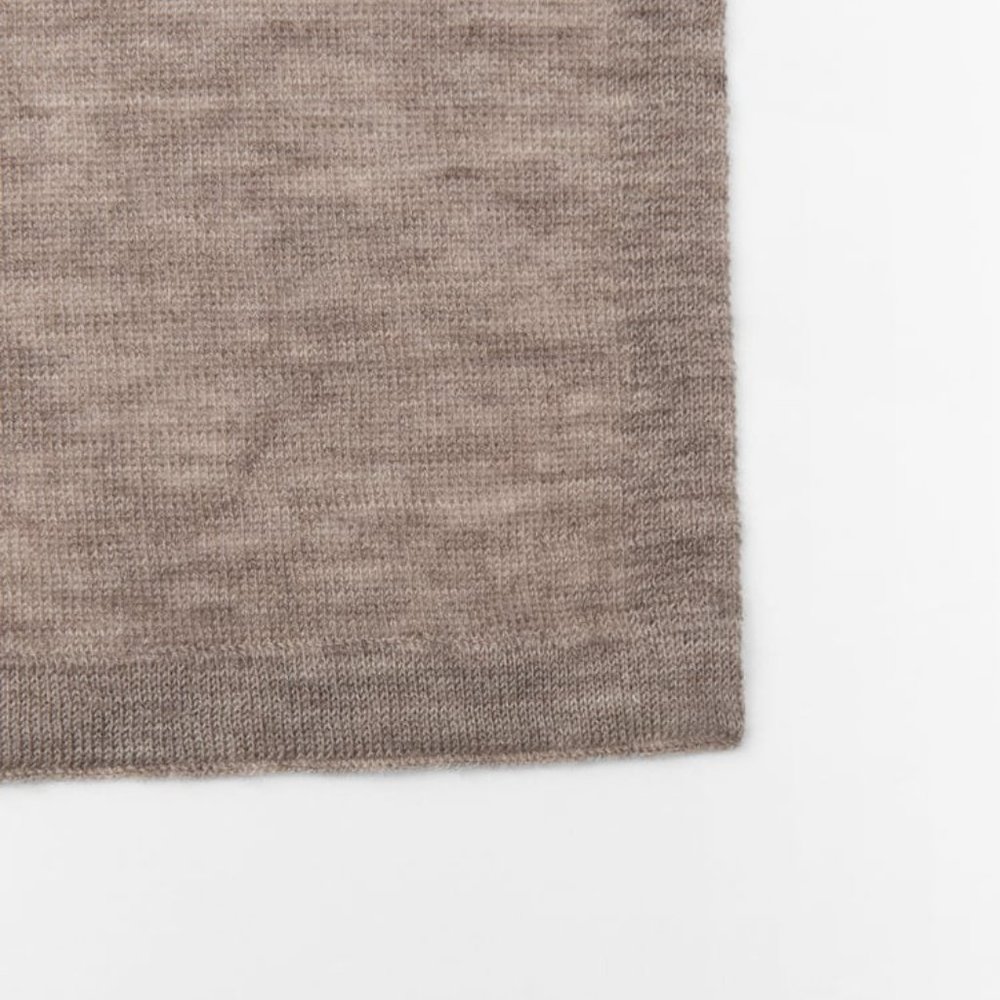 NWT ZARA CAMEL BROWN 100% WOOL Lightweight SCARF - Picture 5 of 6
